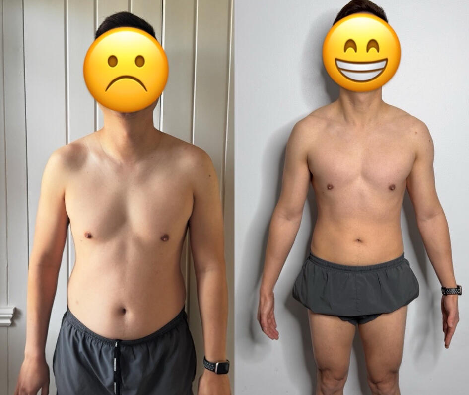 personal training transformation